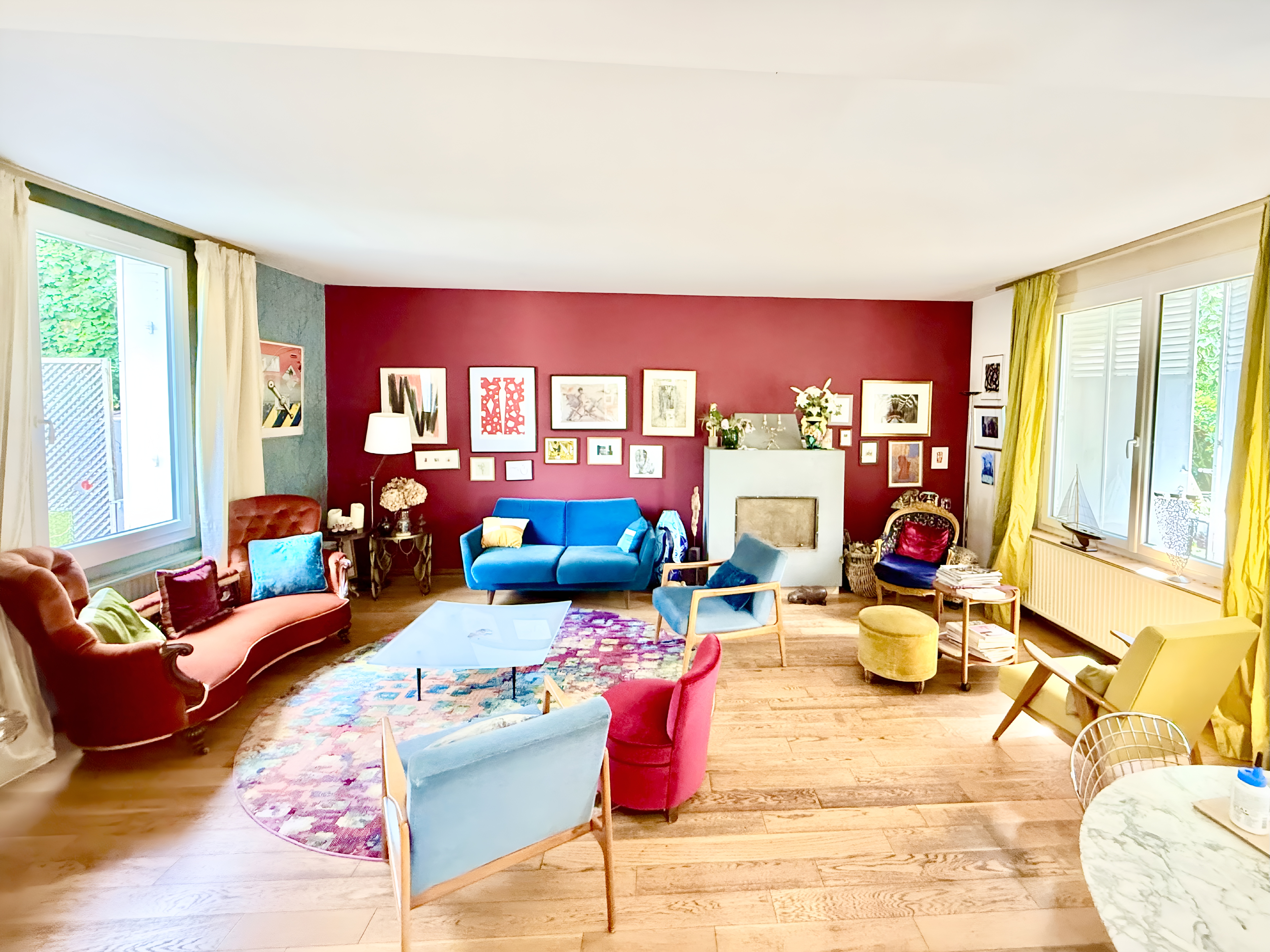 Salon lumineux - Paris 17e